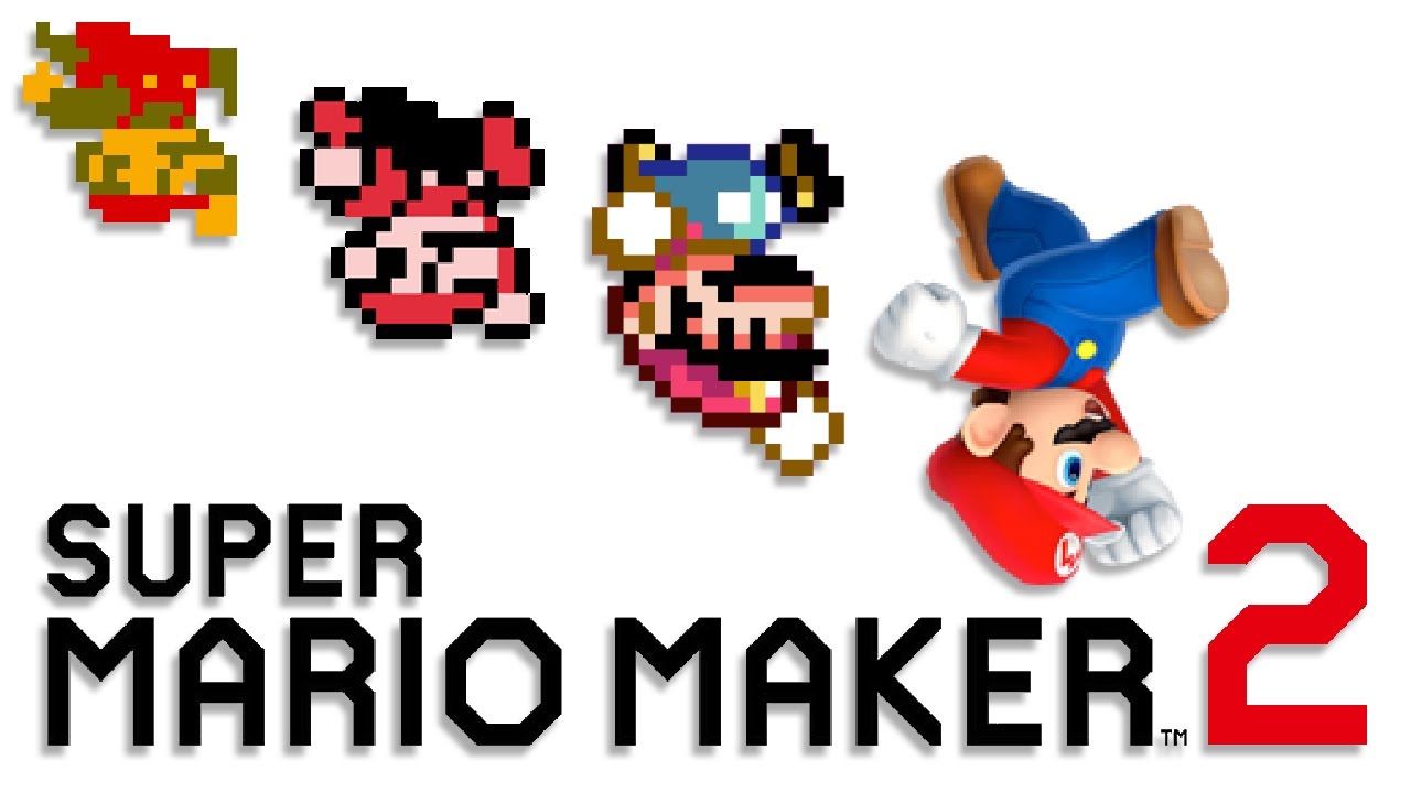 Can you Remake the First Level of EVERY Mario Game in SMM2? - Jonny Nitpick