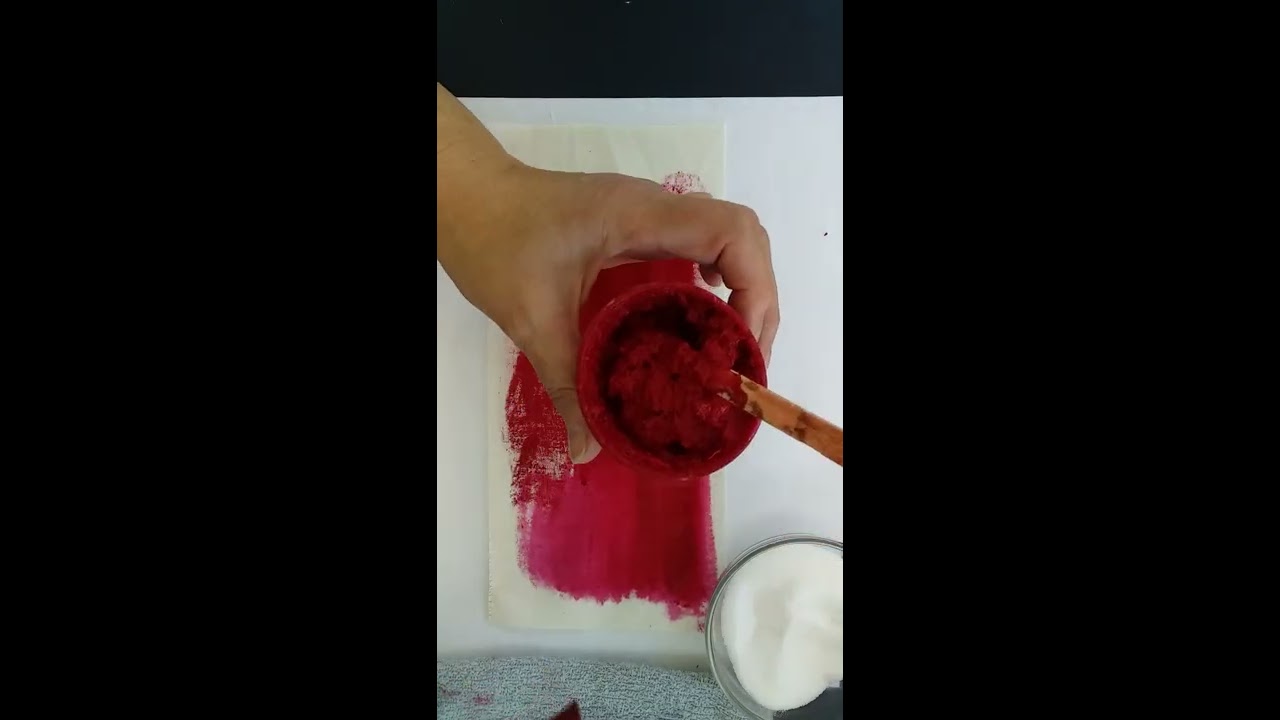 THINNING old transparent FABRIC PAINTS WHICH HAVE GOT THICK....the correct way