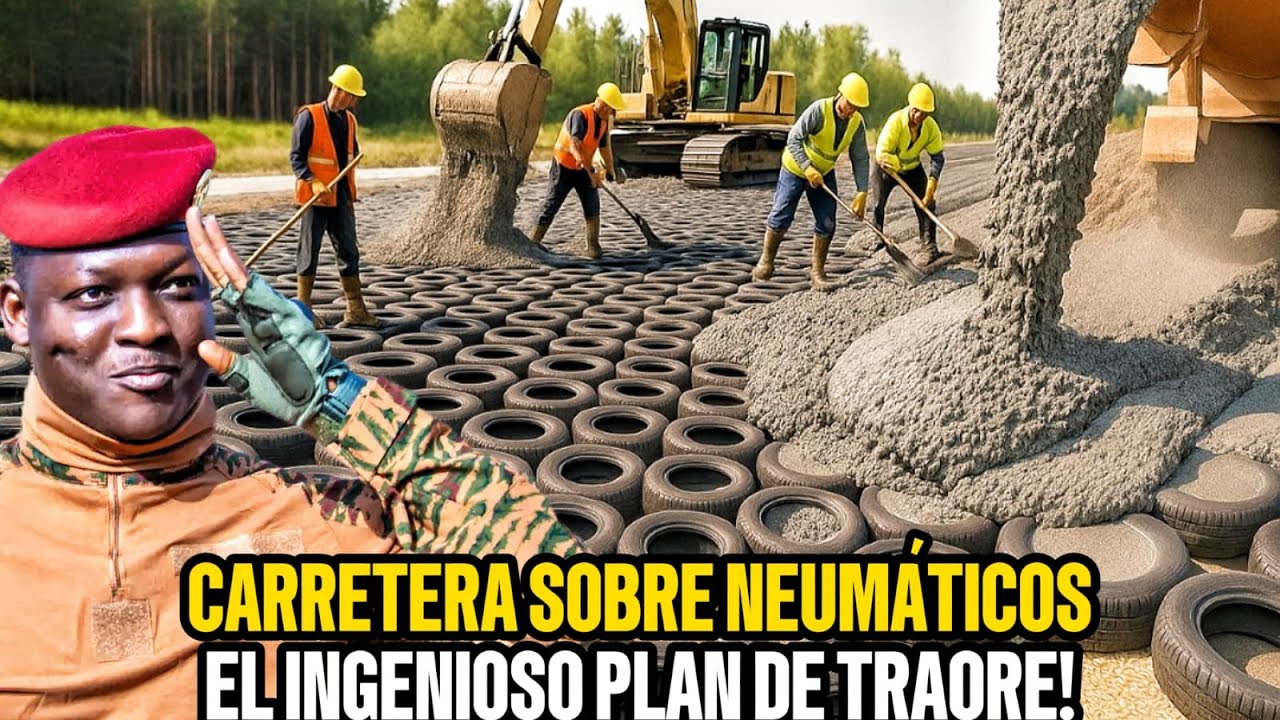 ¡INCREIBLE! El Nuevo Método de Traoré para Construir Carreteras Cambiará Burkina Faso