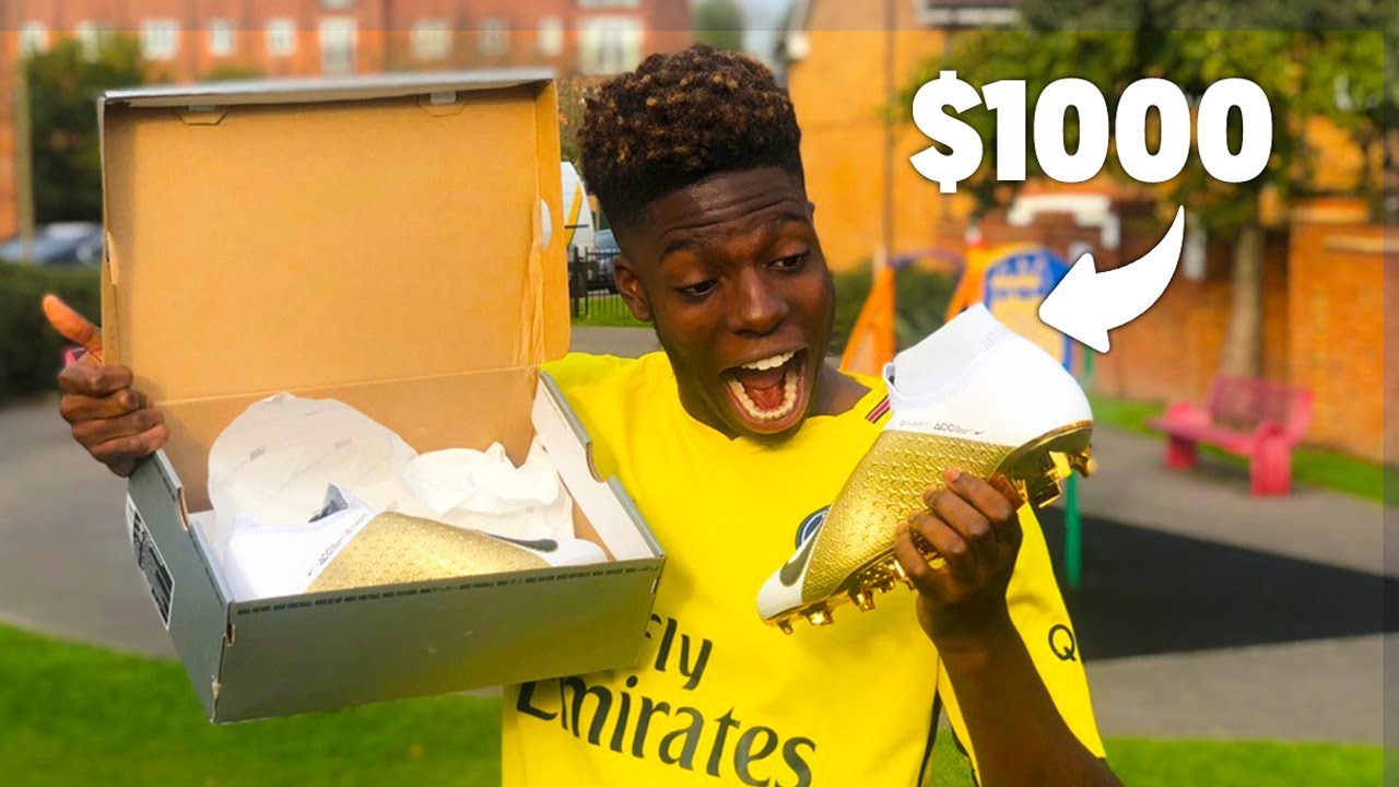 Surprising My Best Friend With $1000 Dream Football Boots