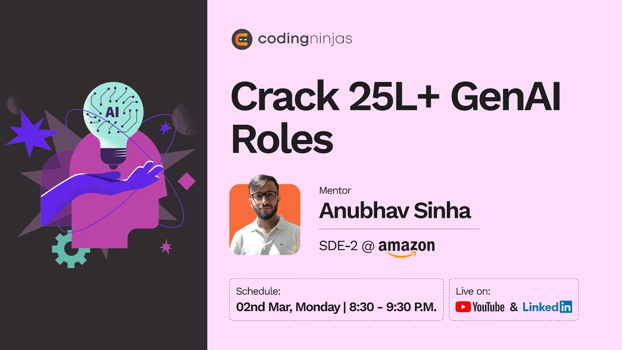 Get Hired with 25 LPA+ 🚀 Interview-Ready GenAI Amazon SDE Project | Masterclass