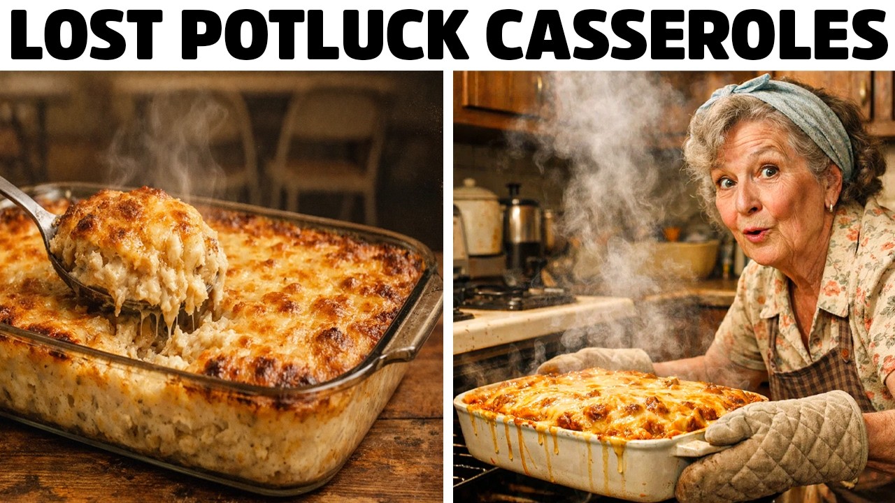 30 Classic Quick 'Church Potluck' Casseroles Nobody Makes Anymore