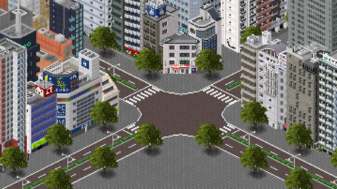 [Theotown] Make an Intersection with Curve Road | Episode 2