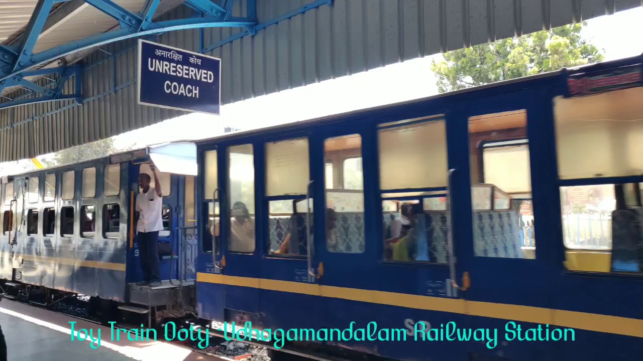 Ooty Train-Niligiri Railways - Udhagamandalam Railway Station             #ooty #train