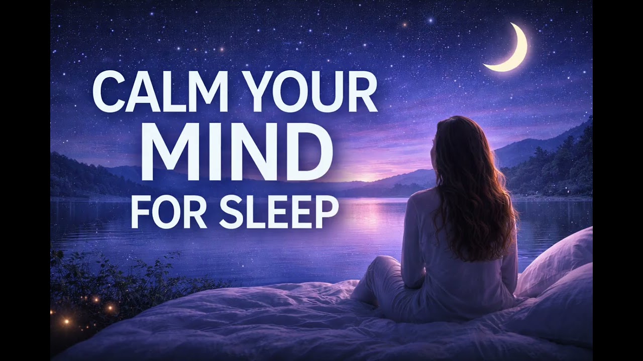 Calm Your Mind for Sleep 🌙 Quiet Racing Thoughts & Fall Asleep Gently