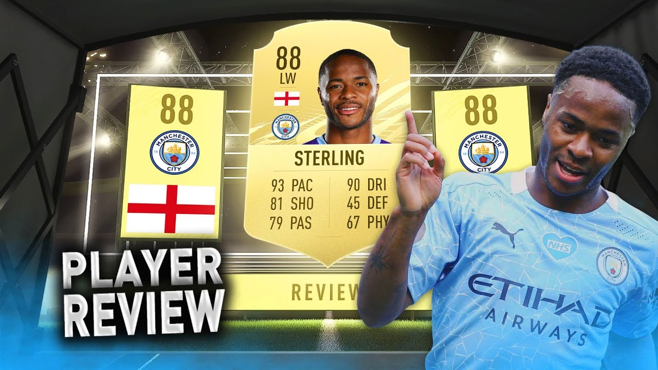 BEST PREM WINGER?!👀 88 STERLING PLAYER REVIEW! #FIFA21