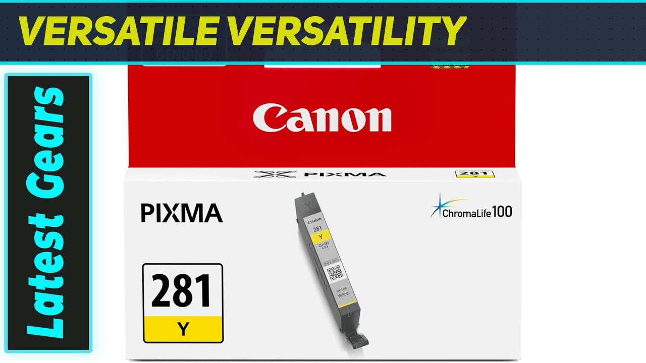 ReviewCanon CLI-281 Yellow Ink: The Best Choice for Vibrant, Reliable Prints