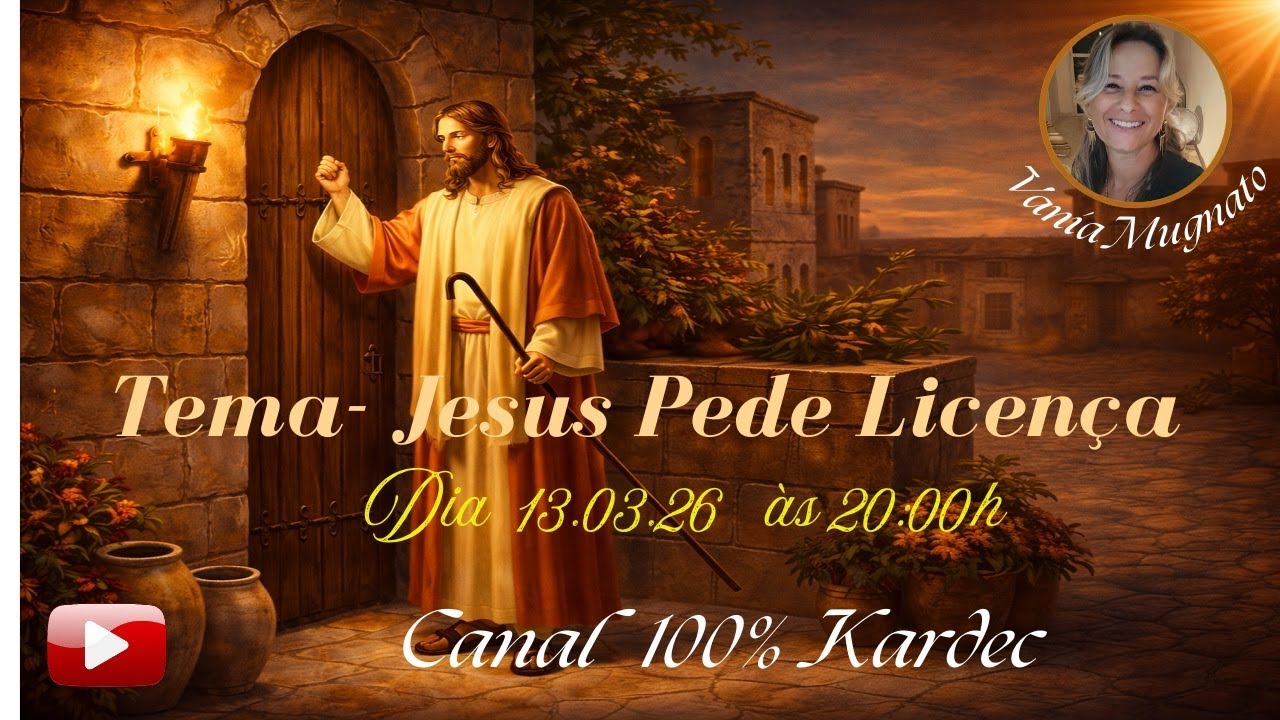 “Jesus Pede Licença”  Com- VANIA MUGNATO