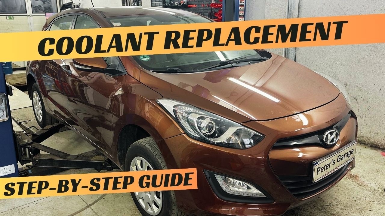 Hyundai I30 Coolant replacement / Cooling System Bleeding
