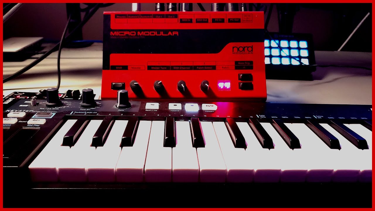 Nord Micro Modular - Digital Spaghetti from the 90s [No Talking Demo]