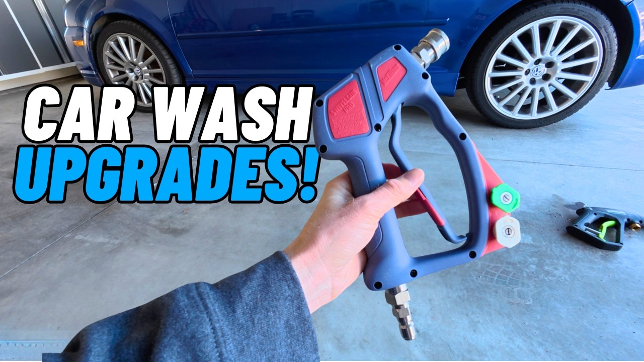 I upgraded my car wash setup!