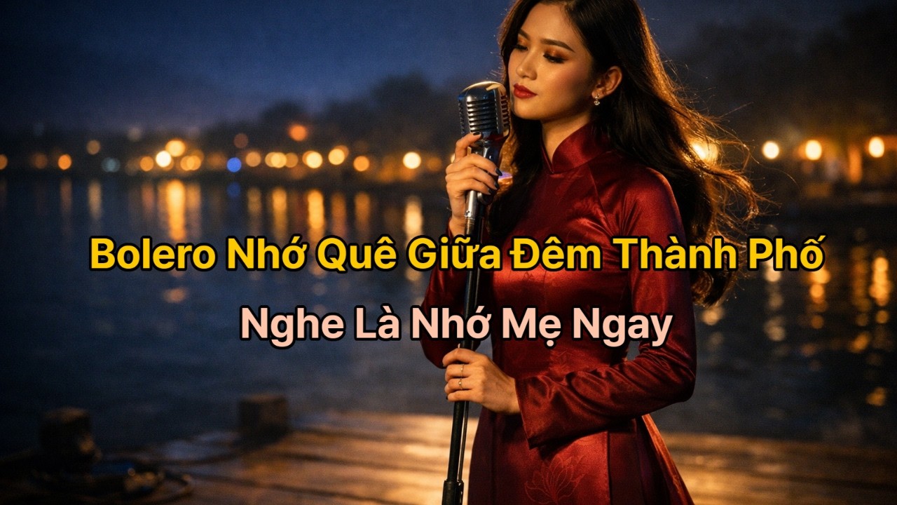 Bolero Nhớ Quê Trong Đêm Thành Phố | Những Khúc Nhạc Làm Tim Rơi Lệ