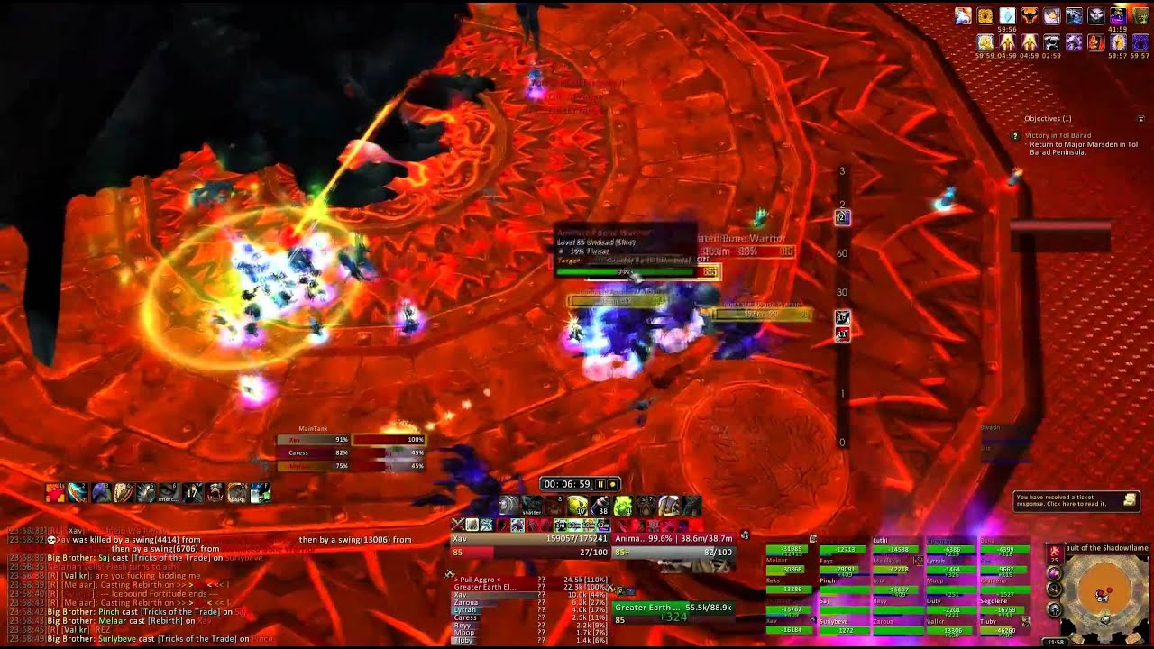 Premonition vs Nefarian 25 - World First