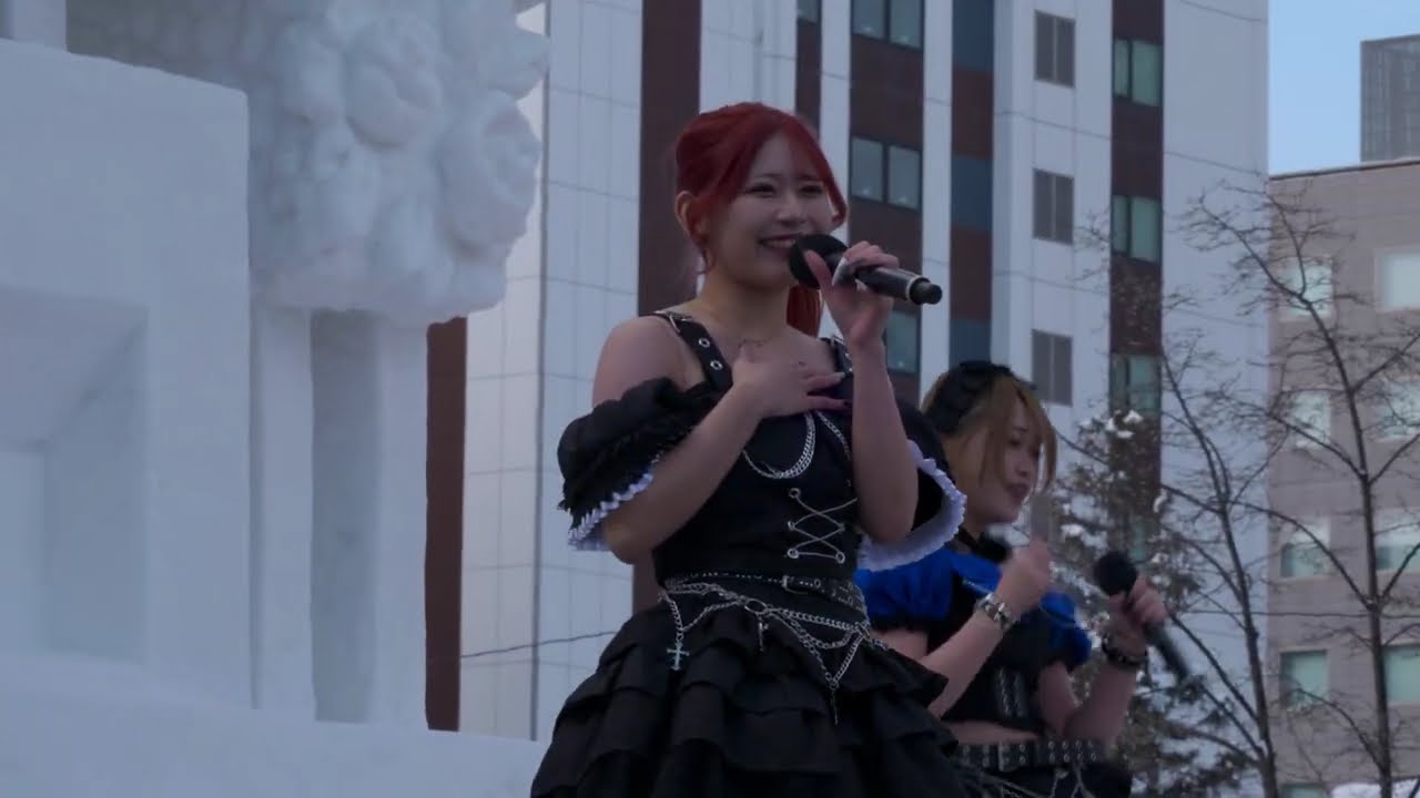 ＃ベアードール 26/2/09 mini TIF in HOKKAIDO vol.6 雪まつり会場