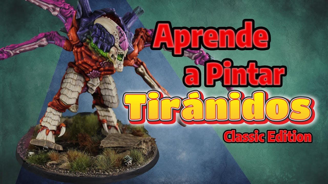 Aprende a pintar Tiránidos: El MEJOR esquema que Games Workshop ha usado para los Tiránidos.