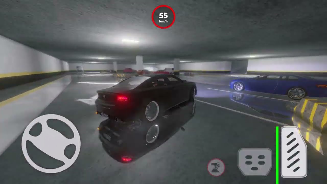 Driving Zone. Replay Mode (Rear Camera View)