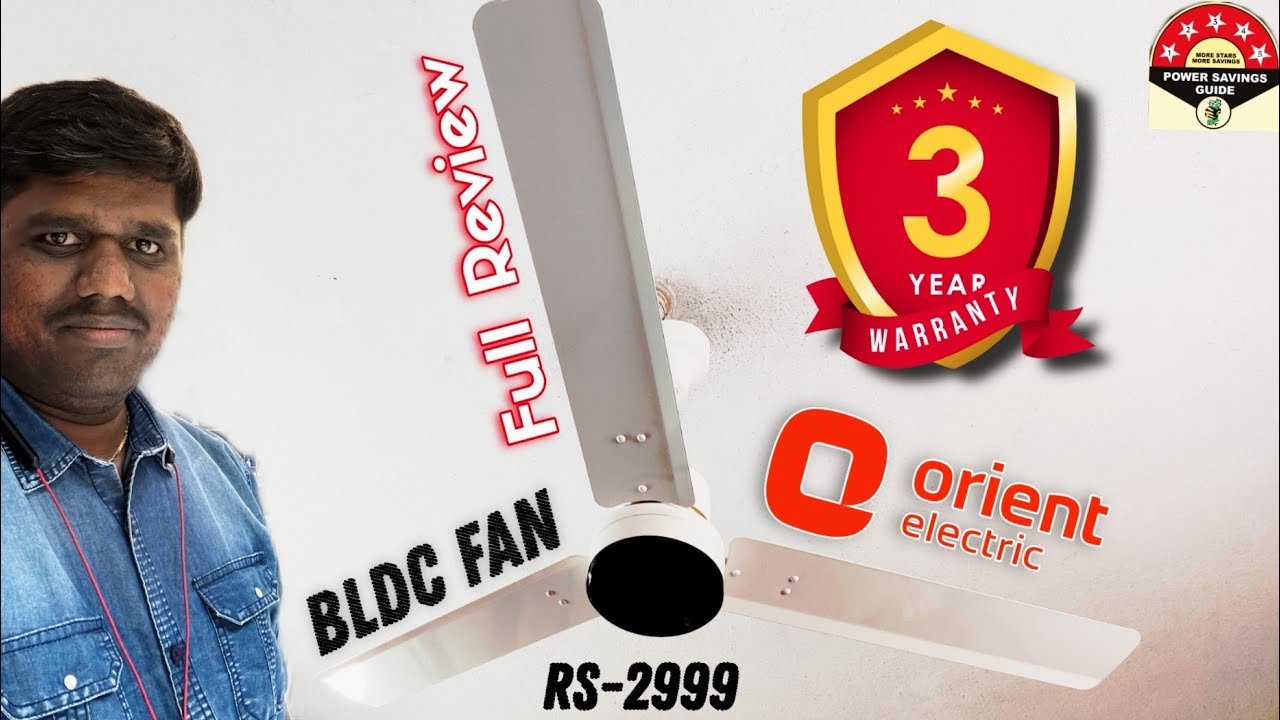 🔥Orient Electric 1200 mm Ujala Prime🔥 | BLDC energy saving ceiling fan with Remote| 3-year warranty