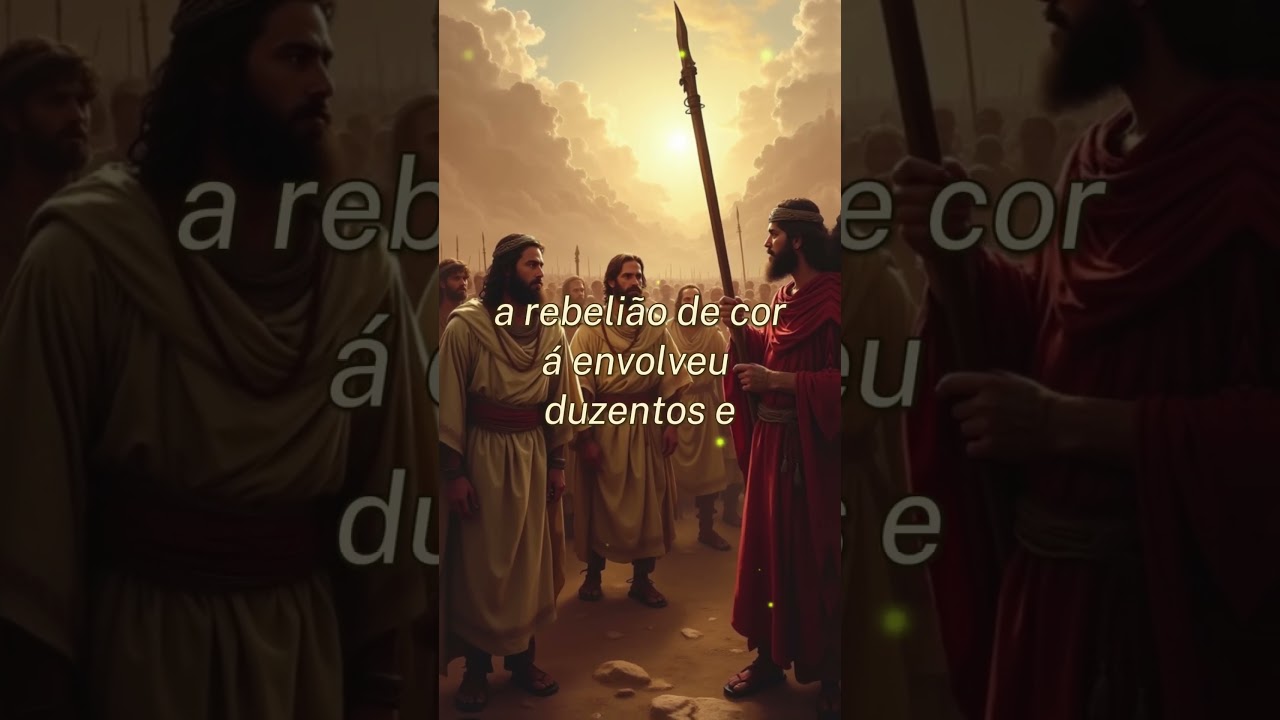 A REBELI&Atilde;O DE COR&Aacute;: O QUE REALMENTE ACONTECEU COM ELE, DAT&Atilde; E ABIR&Atilde;O NA B&Iacute;BLIA?#biblia #deus