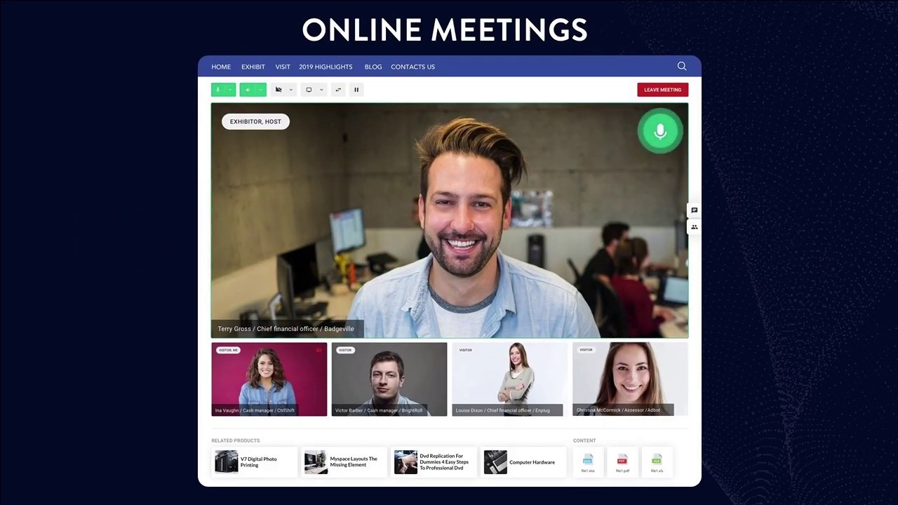Event Platform for LIVE. HYBRID. ONLINE events