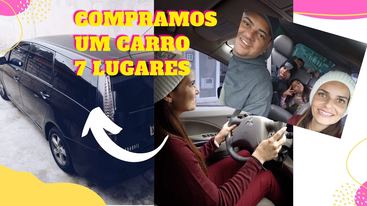 TOUR PELO CARRO 7 LUGARES | MITSUBISHI GRANDIS | SONHO REALIZADO | LUANA MESSIAS
