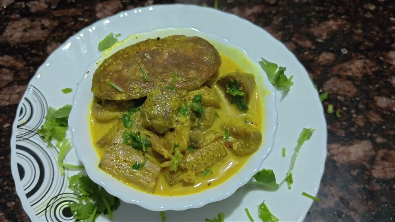 The Authentic Taste of Odisha: Chattu Ambula Besara 🍄🥭 Chattu Ambula Besara, Odia Mushroom Curry,