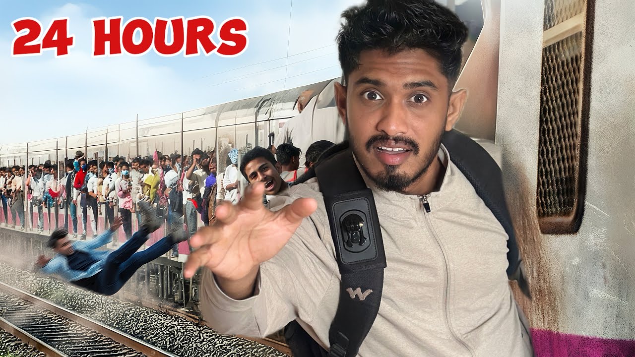 Surviving On India’s dangerous Railway Stations For 24 Hours! 