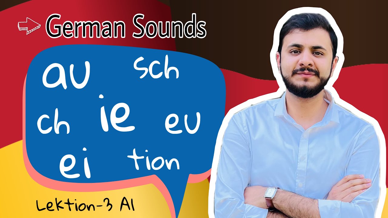 German Sounds | au,eu,ei,ie,ch | German Alphabets
