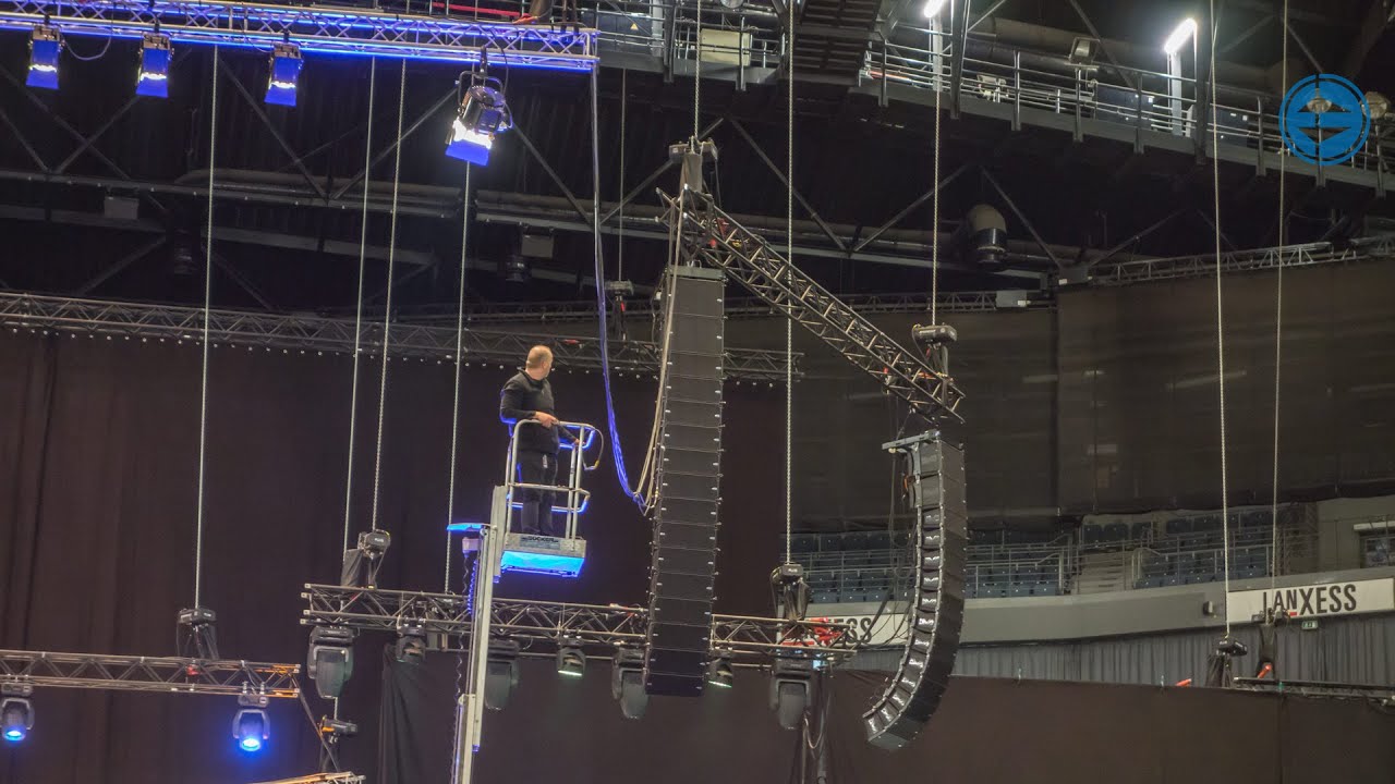 dBTechnologies DVA T8/T12 in der Lanxess-Arena Köln bei Paul Panzer