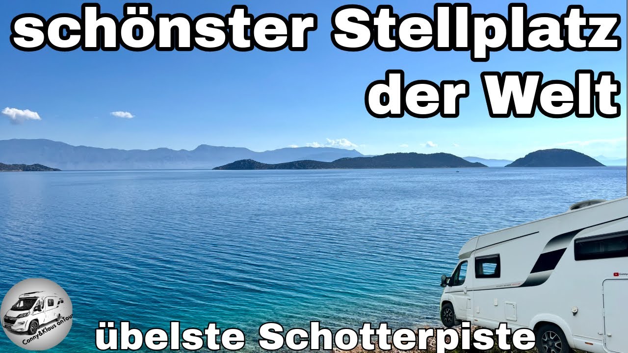 #249 schönster Stellplatz der Welt, ganz üble Schotterpiste