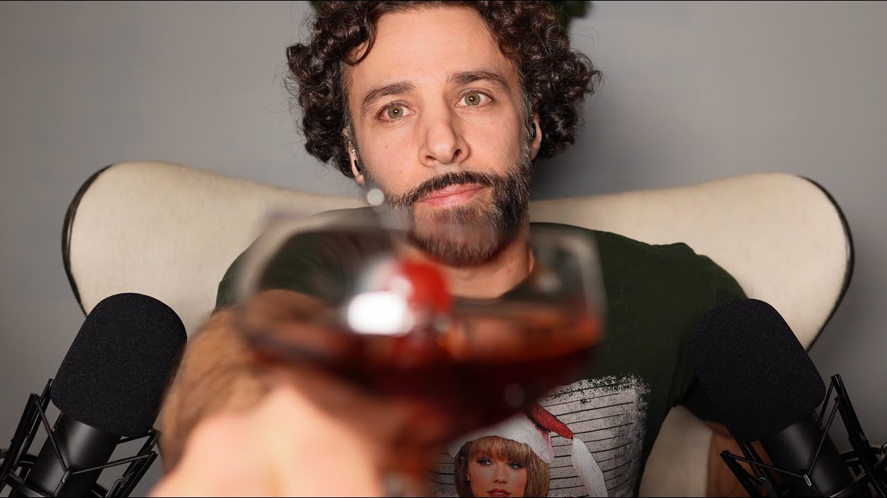 ASMR 🎄 Christmas Cocktail Party ✨ Whispered Advice for a Breakup