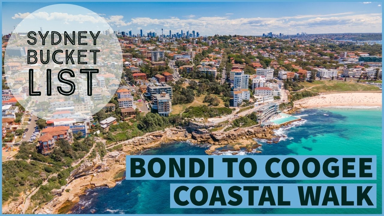 Bondi to Coogee Coastal Walk with Drone Footage (4K)