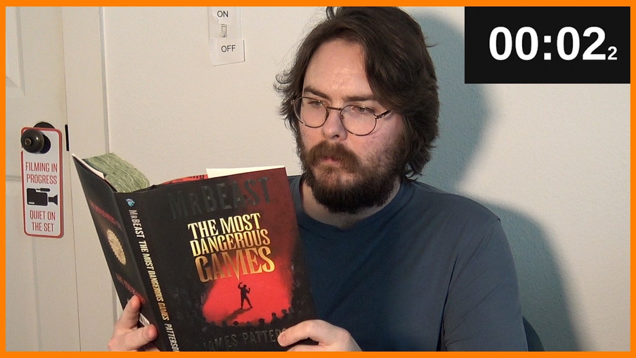 reading Mr. Beast's book until i physically can't.
