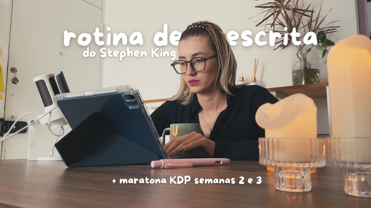 tentei escrever todos os dias seguindo Stephen King (e falhei)