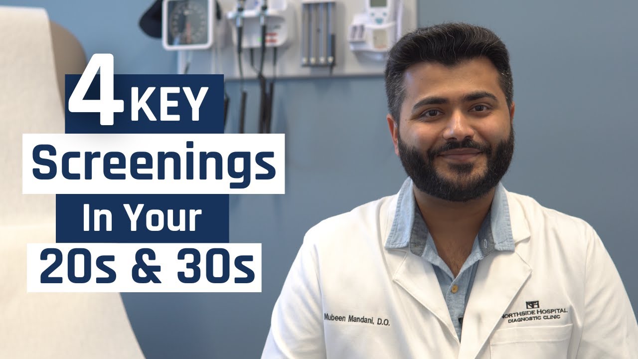 4 Must-Have Health Screenings for Your 20s & 30s