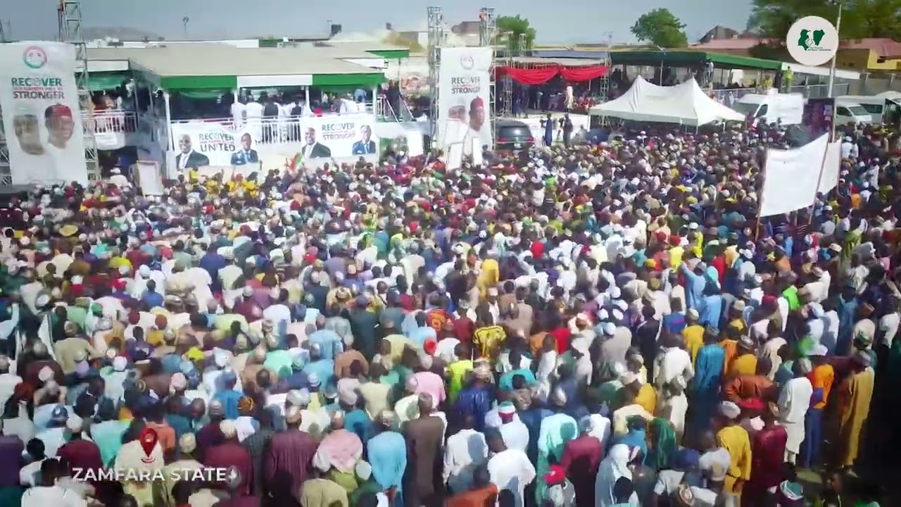 H.E Atiku Abubakar and Ifeanyi Okowa Storm Zamfara for the 2023 PDP Presidential Campaign Rally