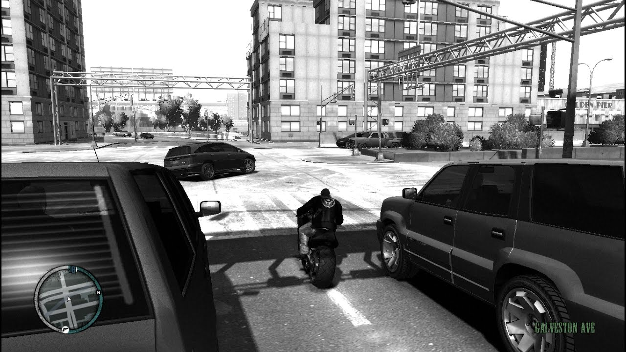 GTA 4 black and chrome