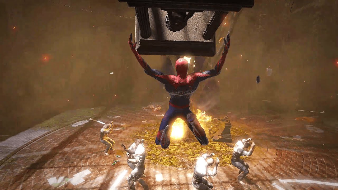 Savage  Acrobatic Combat Montage from The Amazing Spider-Man  (PC)