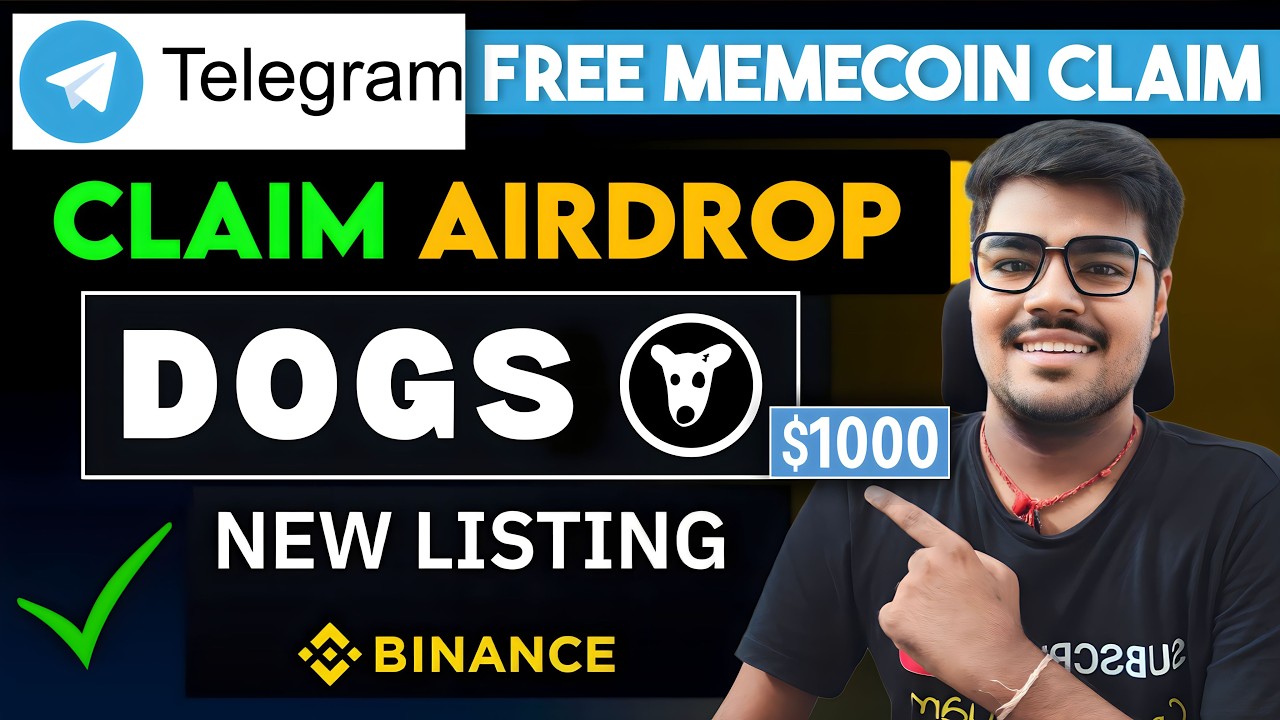 Dogs Coin Telegram Airdrop Claim Now | Dogs Airdrop