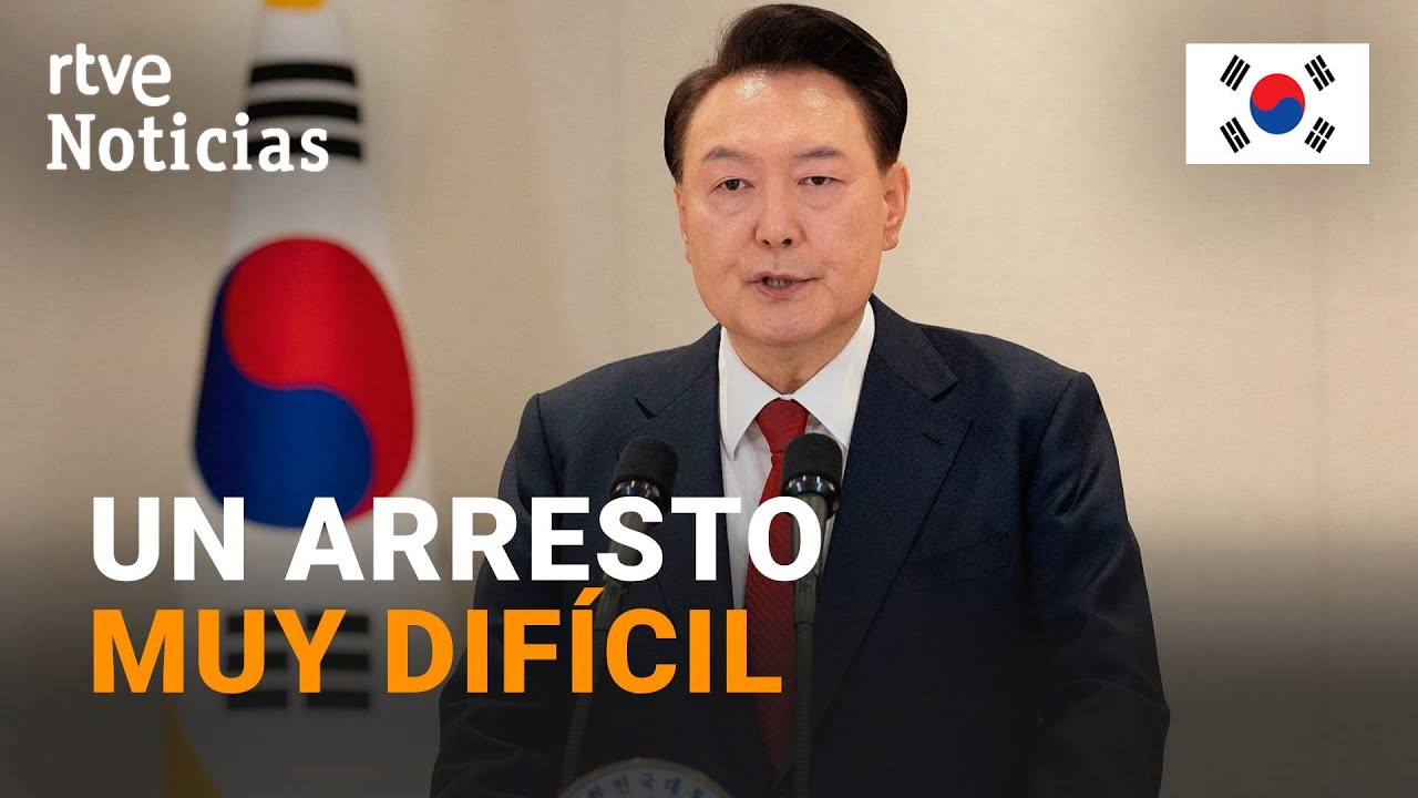 COREA DEL SUR: DETENIDO el PRESIDENTE YOON SUK YEOL cesado tras declarar la LEY MARCIAL | RTVE