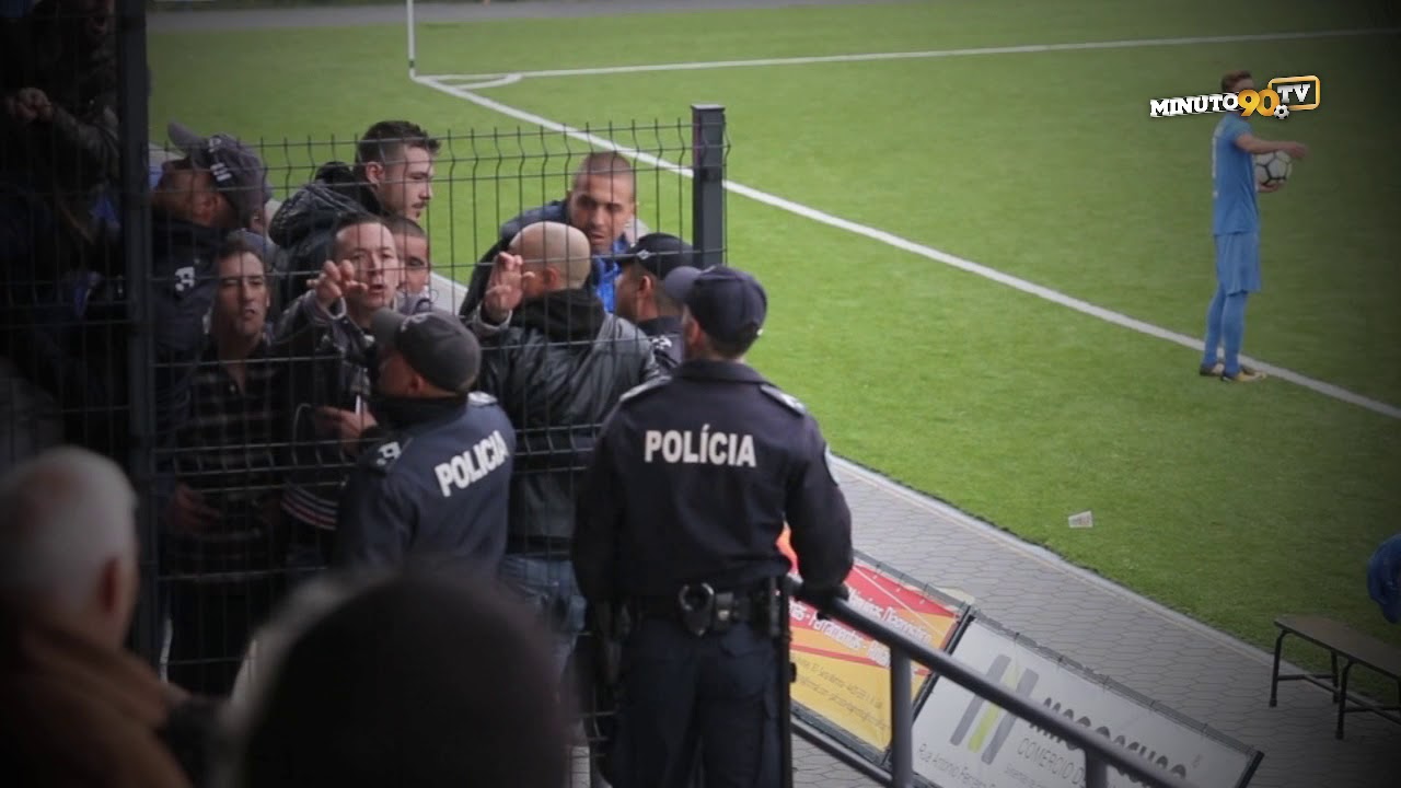 ADEPTOS DO CANELAS 2010 EXALTAM-SE AP&Oacute;S EXPULS&Otilde;ES NO JOGO - MINUTO90 TV