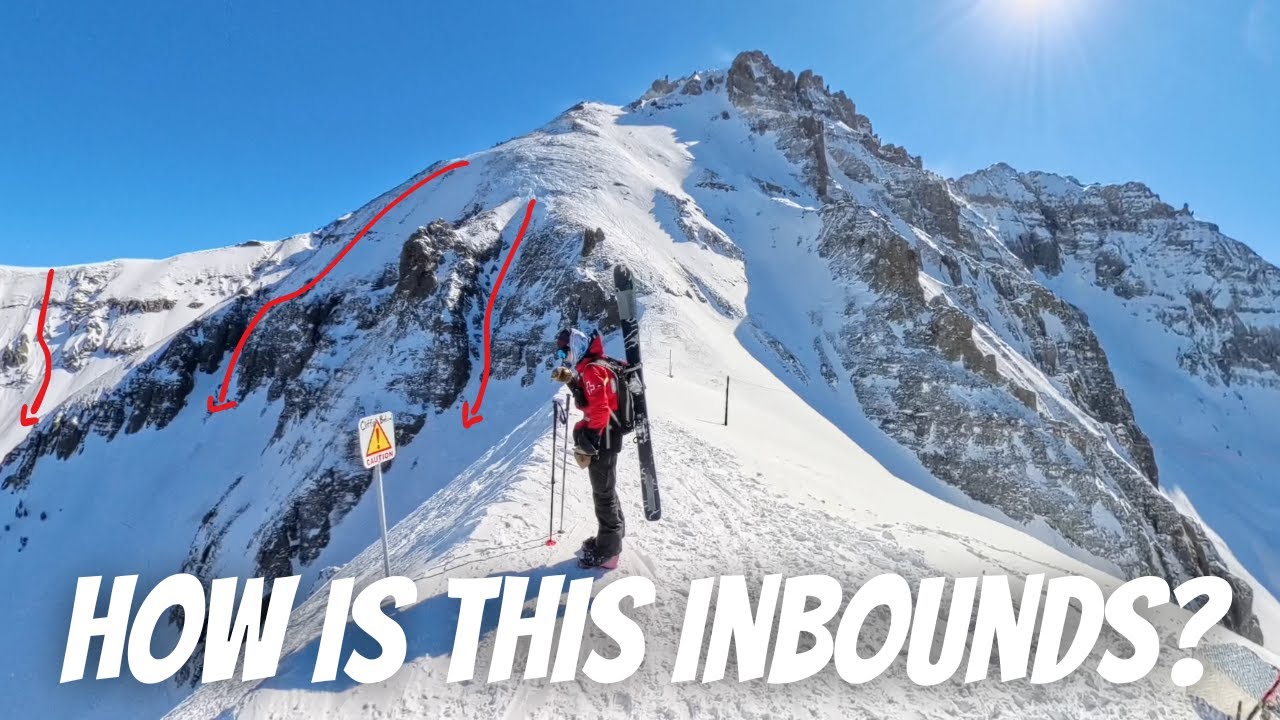 My first time skiing in COLORADO at Telluride