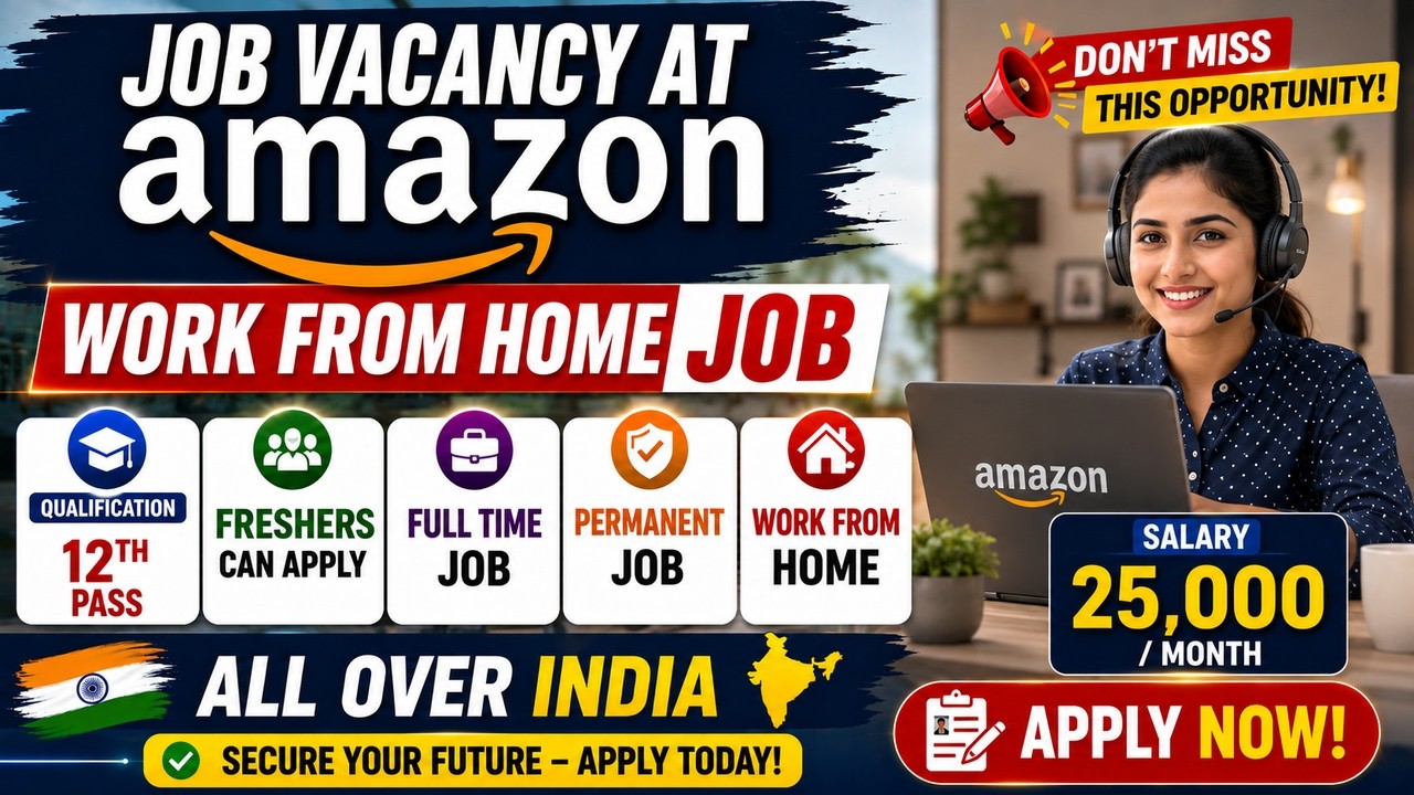 Amazon Latest Jobs 2026 | Work From Home Jobs | Freshers | Telugu Job Search | #wfh