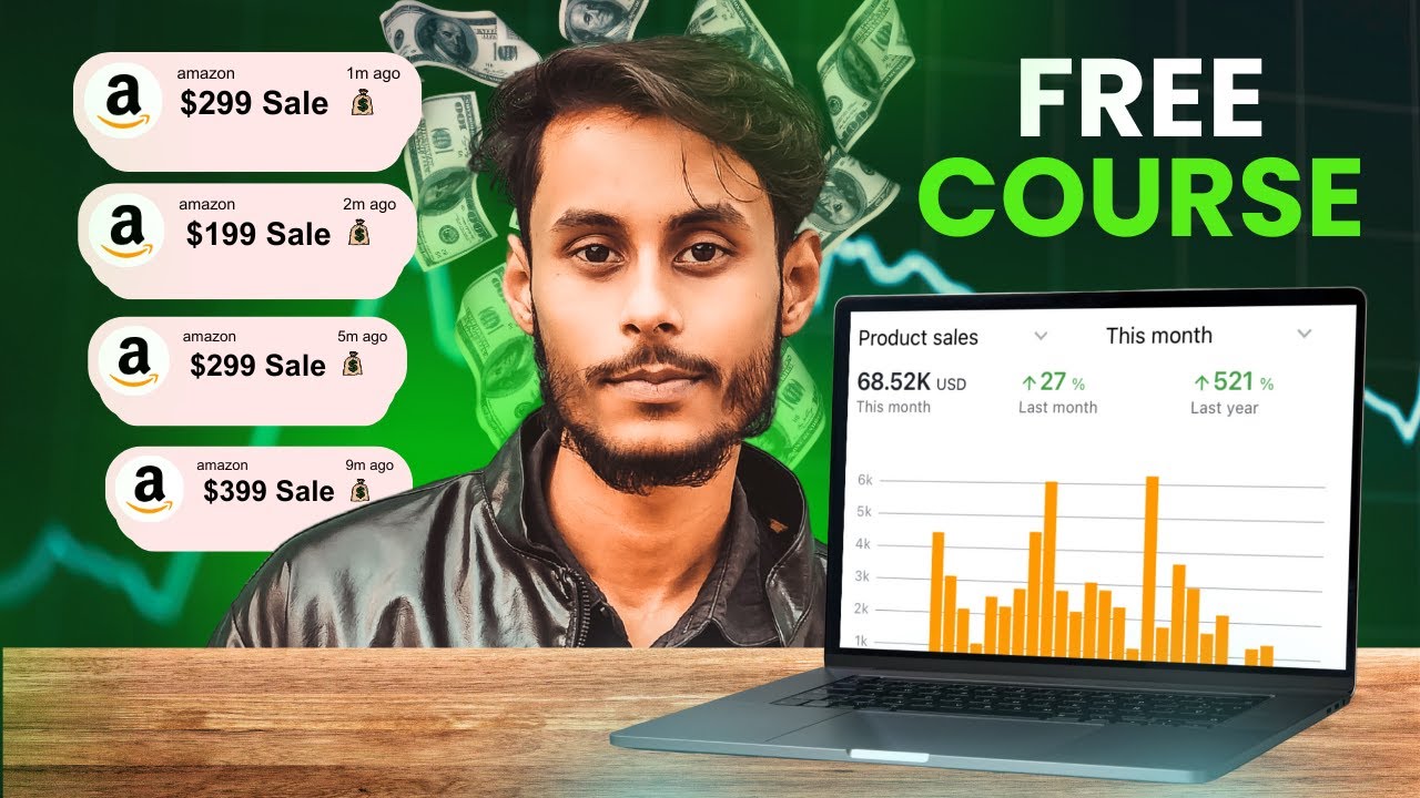 Amazon FBA Free Course (বাংলা) | Earn Money from Amazon FBA in 2024 | Bangla Video Tutorial