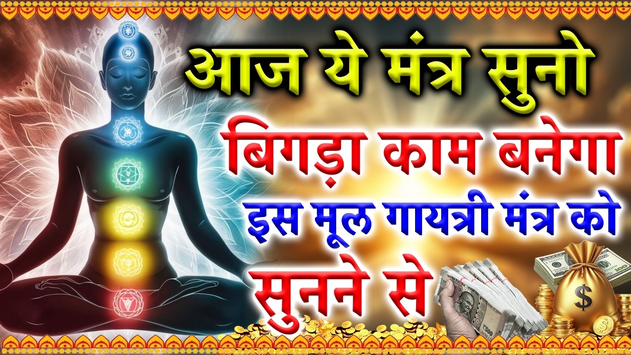 शक्तिशाली गायत्री मंत्र | सुख-शांति और बुद्धि के लिए | #GayatriMantra #GayatriMahamtra