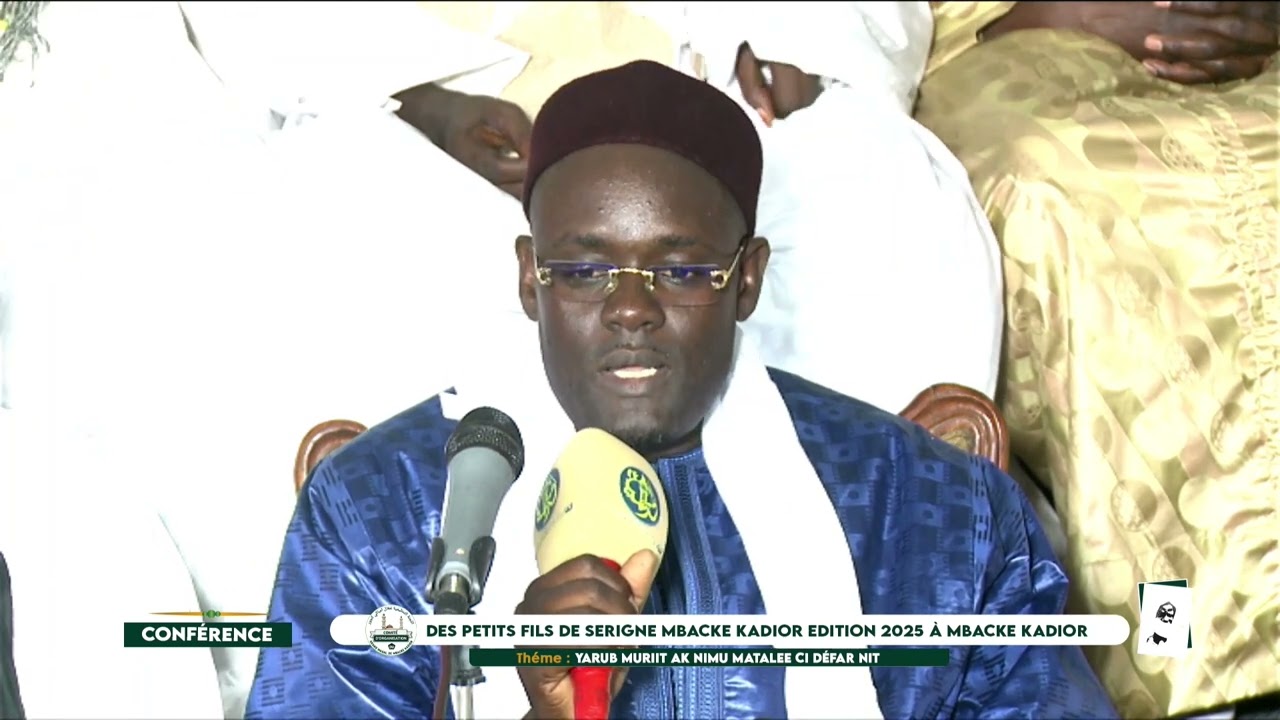 S Djily Mbacke Ngabou : Conférence Sëti Magal Serigne Mbacke Kadior édition 2025