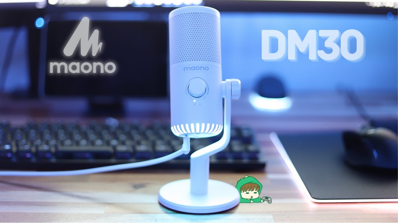 高音質でノイズ一切なし！コスパ最高のおすすめUSBマイクを手に入れました。【Maono DM30】