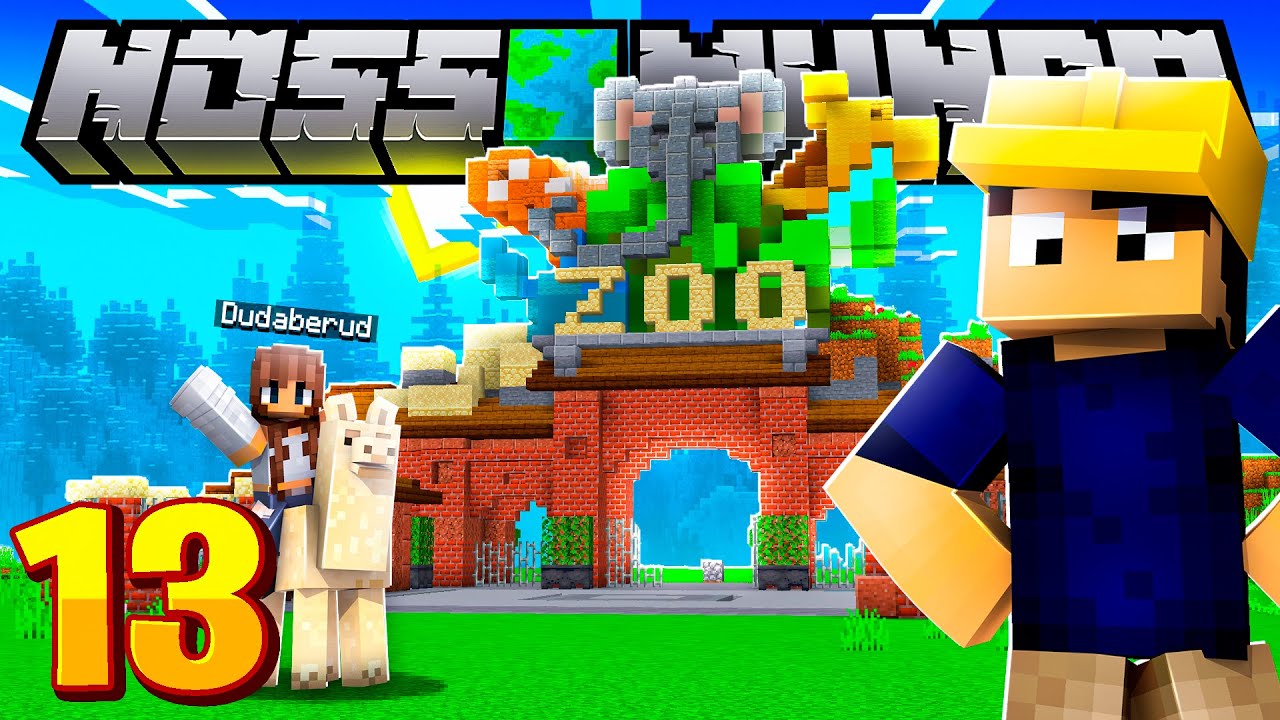 COMEÇAMOS a CONSTRUIR o NOSSO ZOOLÓGICO! - NOSSO MUNDO #13