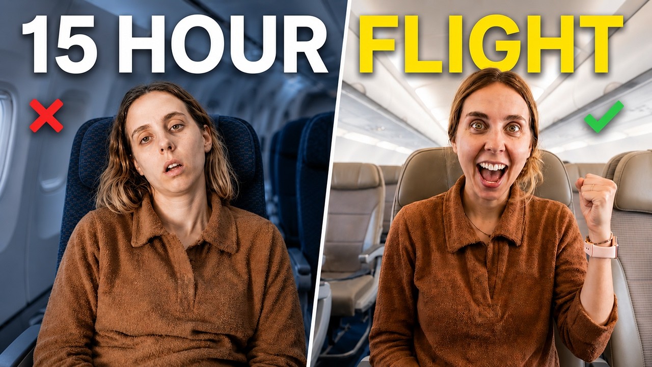 25 Tips to THRIVE on a Long-Haul Flight