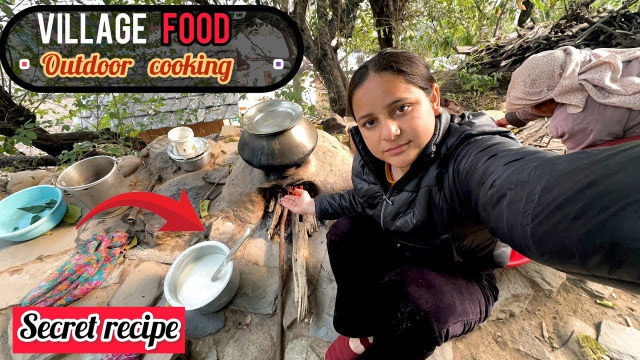 Village Cooking: The Art of Papad & Outdoor Feast!