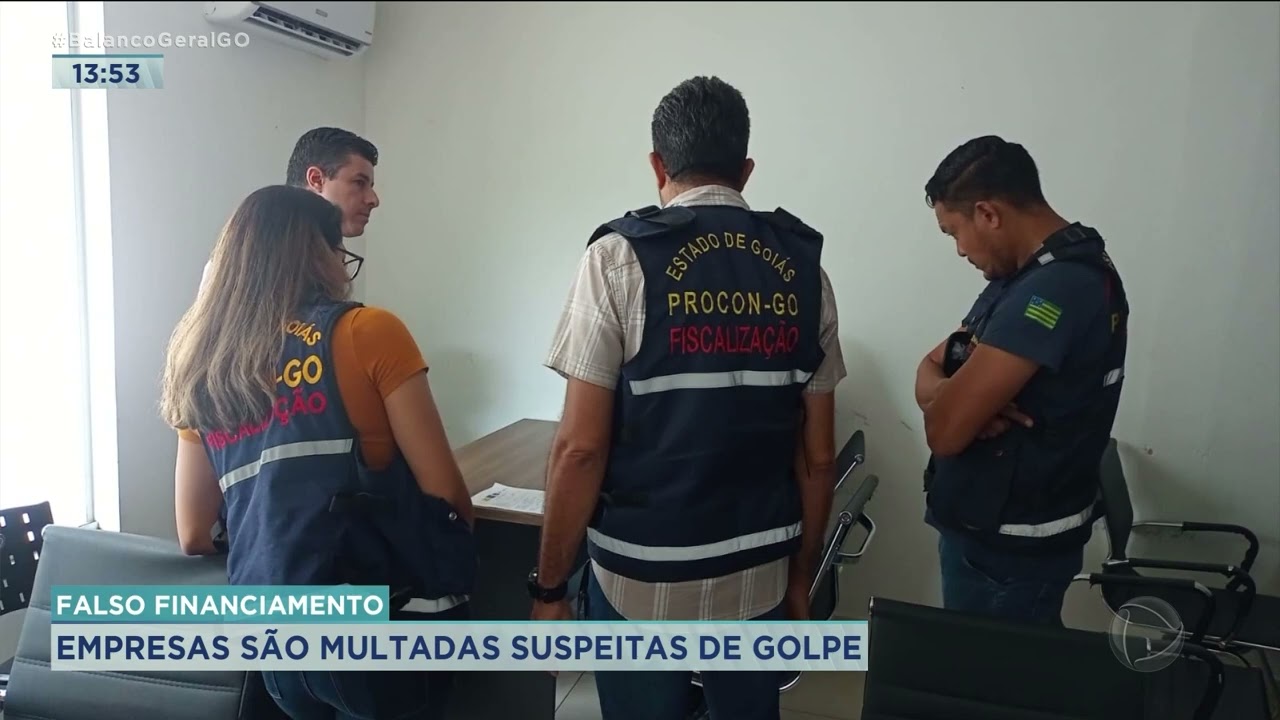 FALSO FINANCIAMENTO: EMPRESAS SÃO MULTADAS SUSPEITAS DE GOLPE